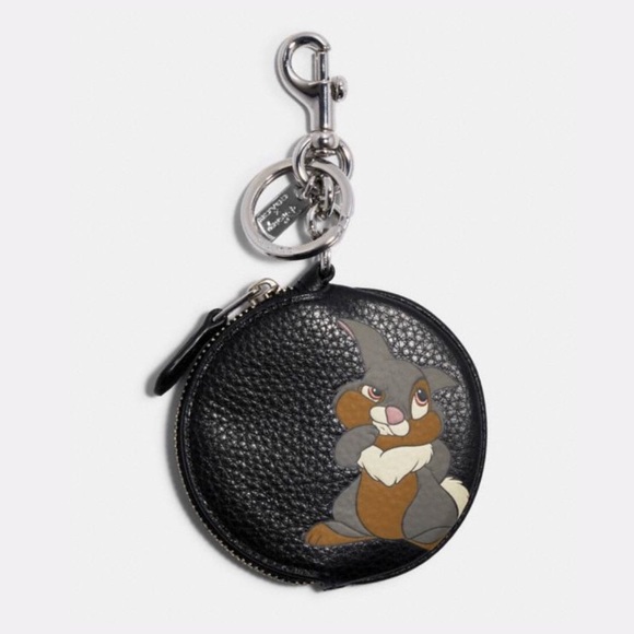 Coach Accessories - 💃Disney X Coach Circular Coin Pouch Bag Charm